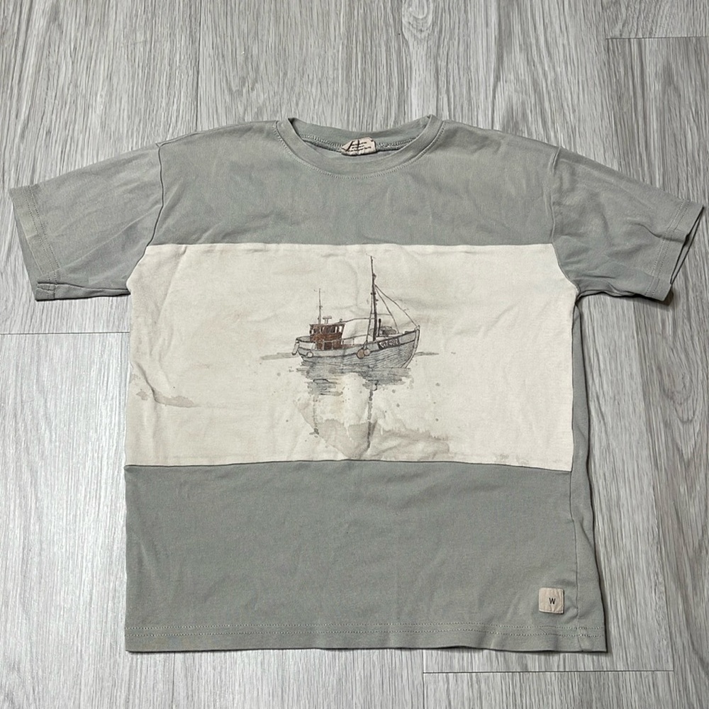 Boys WHEAT shirt